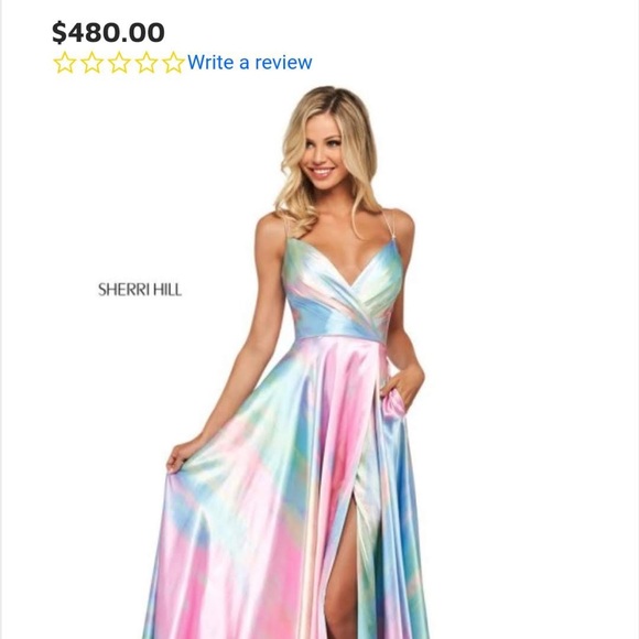 Sherri Hill Dresses Tie Dye Prom Dress Never Worn Poshmark